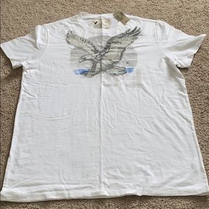NWT! American Eagle White T-Shirt.